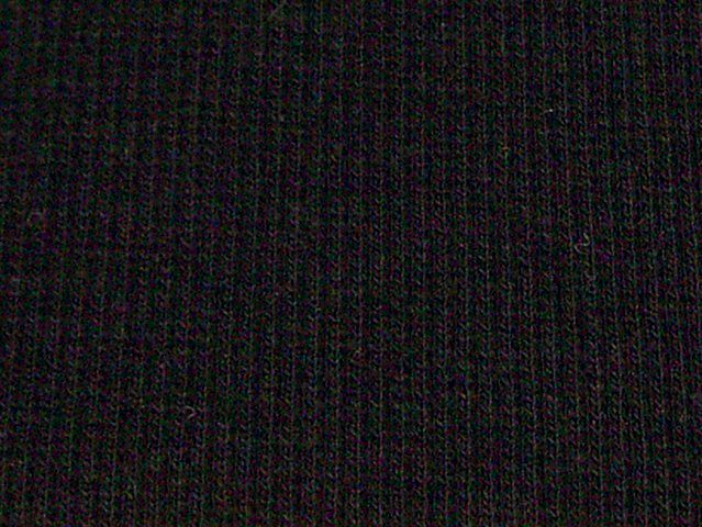 コットン40スパンテレコニット無地（ブラック）