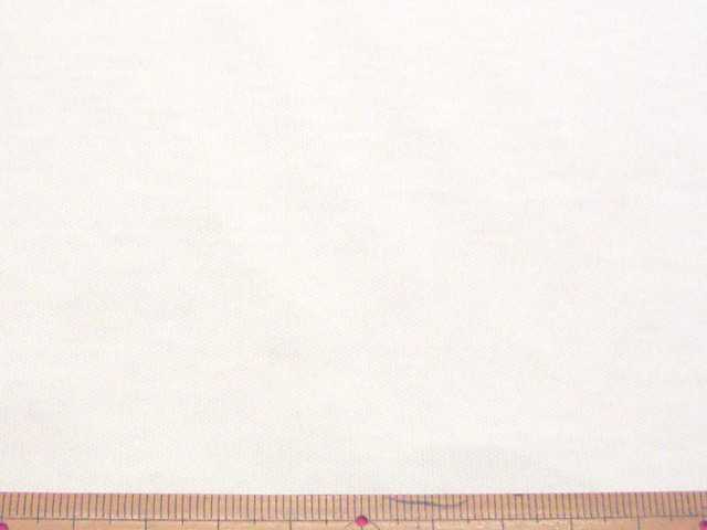 コットンスムースニット無地（ホワイト）