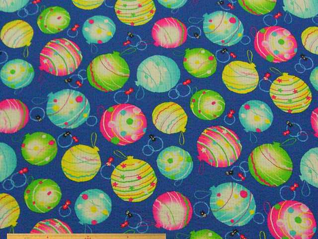 水ヨーヨー(水風船)コットンリップルプリント(ブルー)