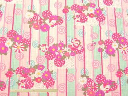 komachi_綿ドビー和調プリント(紫陽花)