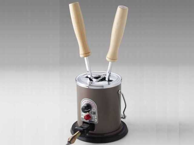 タキイ電器・和裁用電化鏝2丁立