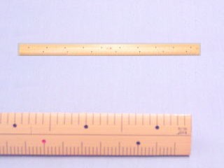 竹ものさし一尺センチ付き
