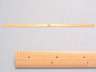 竹ものさし二尺センチ付き