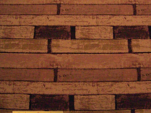 ウッドウォール・綿麻キャンバスプリント(ブラウン)