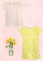 おとな・フォークロアブラウス(型紙)