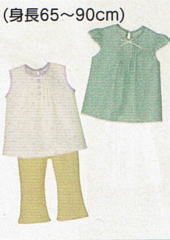 ベビー・チュニックブラウス(型紙)