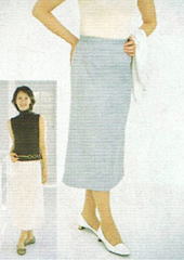 おとな・サイズがいろいろロングスカート(型紙)