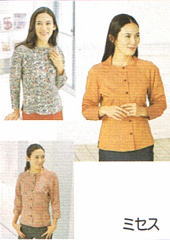 おとな・ラグランスリーブブラウス(型紙)