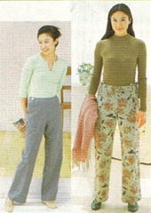 おとな・リラックスパンツ(型紙)