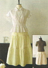 おとな・ティアードスカート(型紙)