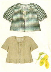 おとな・ギャザーボレロ(型紙)