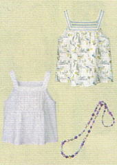 おとな・キャミソールトップ(型紙)