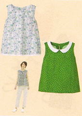 おとな・ノースリーブ・ブラウス(型紙)