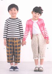 こども・クロップドパンツ(型紙)