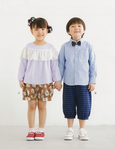 こども・かぼちゃパンツとニッカーズ(型紙)