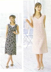 おとな・フェミニンワンピース(型紙)