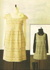 おとな・クラシカルミニワンピース(型紙)