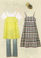 おとな・キャミソール＆ワンピース(型紙)
