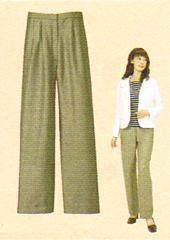 おとな・ツータックパンツ(型紙)