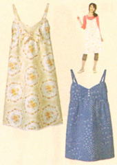 おとな・キャミソールドレス(型紙)