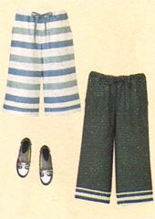 おとな・ハーフ＆７分丈パンツ(型紙)