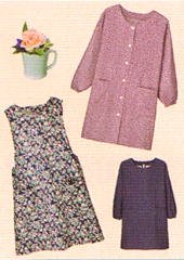 おとな・スモック(型紙)