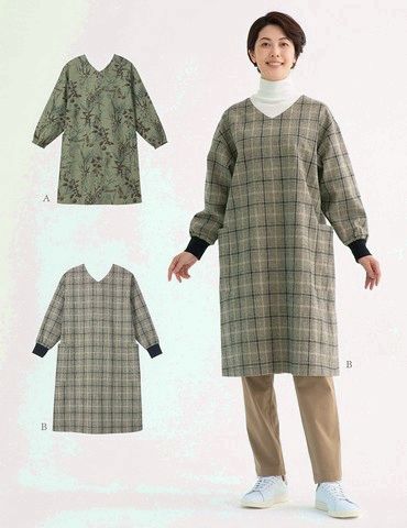 おとな・2WAYスモック(型紙)