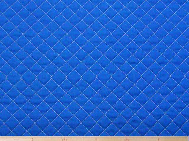 コットンシーチング無地キルト(ブルー)