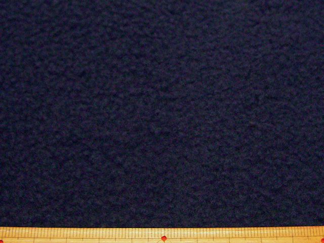 アンチピリングフリース無地(ネイビー)