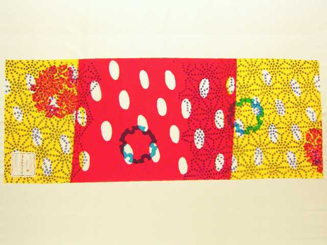 ケイコロールてぬぐい(飛び石・麻の葉)