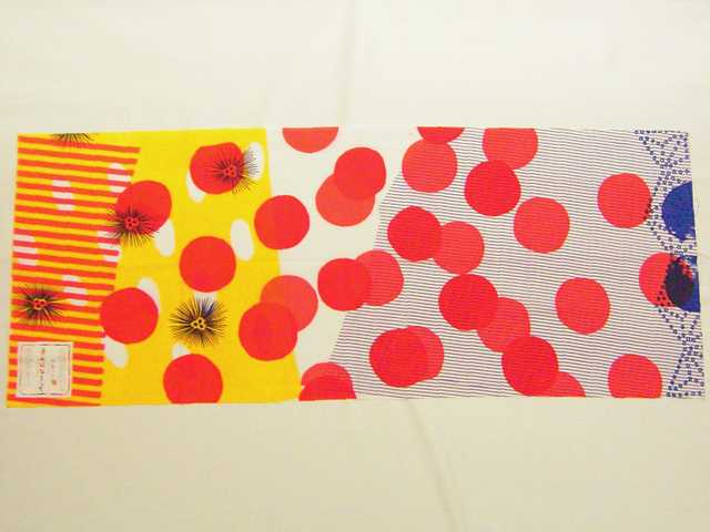 ケイコロールてぬぐい(飛び石・縞・松葉・水玉)