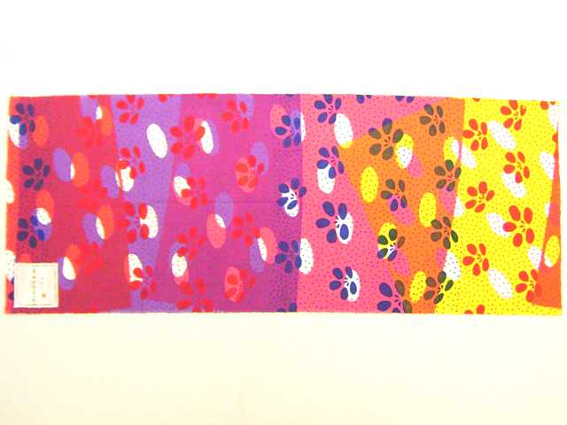 ケイコロールてぬぐい(飛び石と梅)