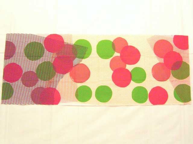 ケイコロールてぬぐい(細縞と水玉)